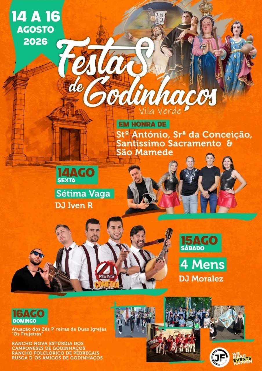 Festas de Godinhaços 2026 — event image