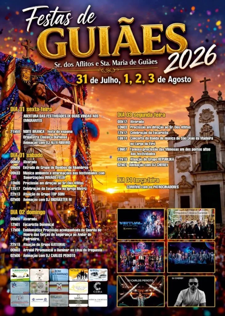 Festas de Guiães 2026 — event image