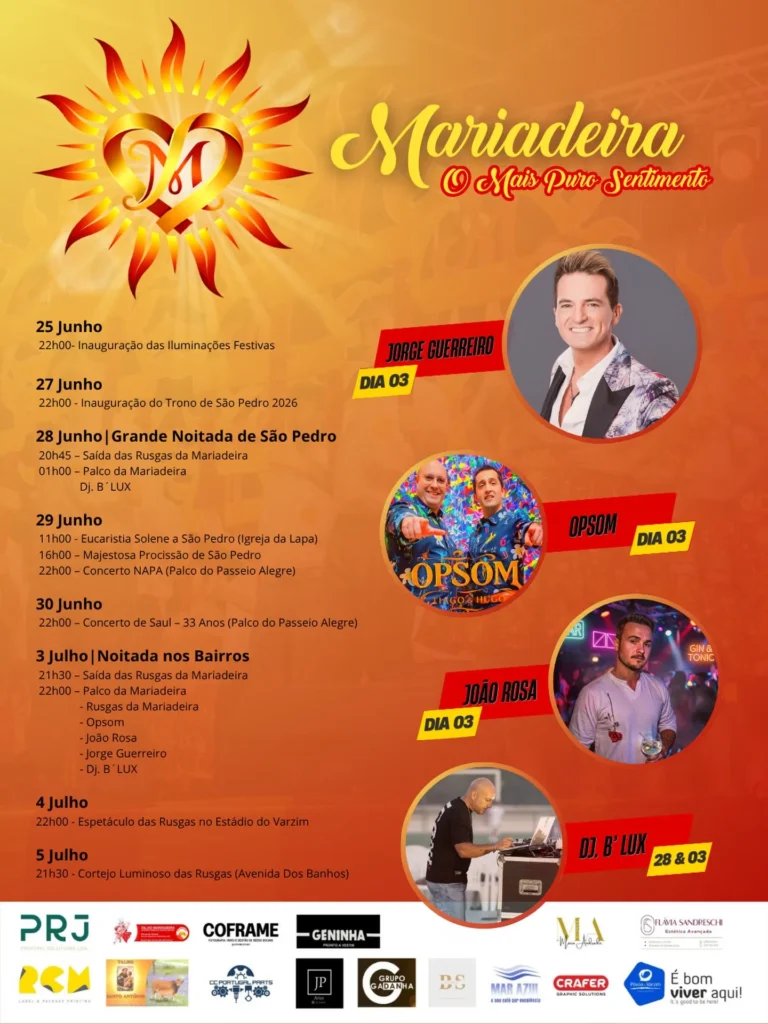 Festas de Maria Deira 2026 — event image