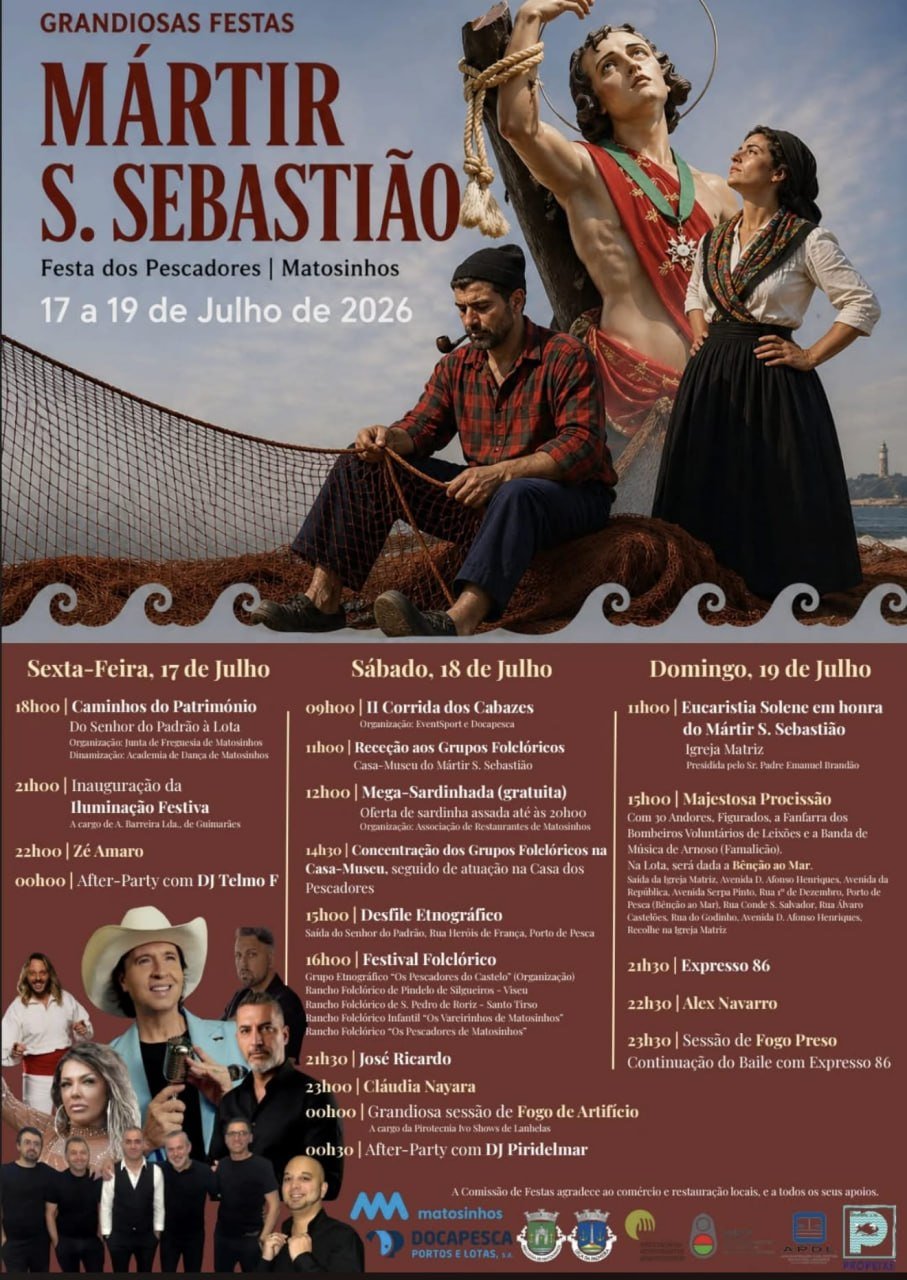 Festas de Mártir S. Sebastião 2026 — event image