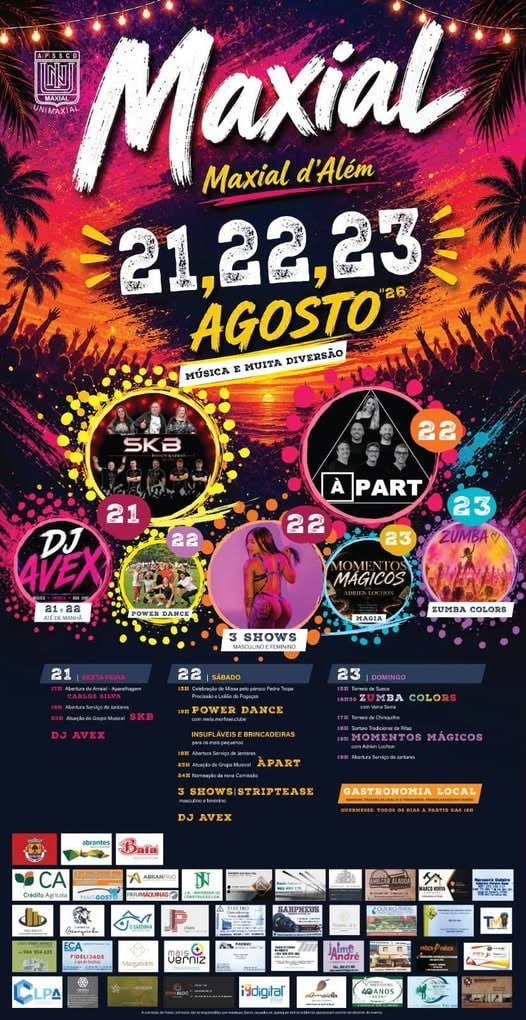 Festas de Maxial 2026 — event image