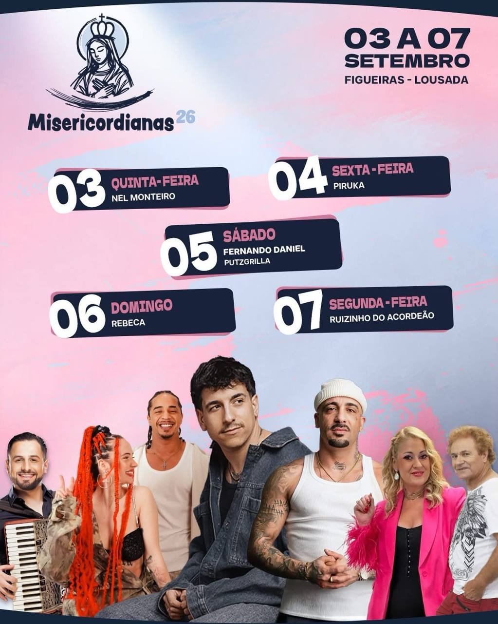 Festas de Misericordianas 2026 — event image