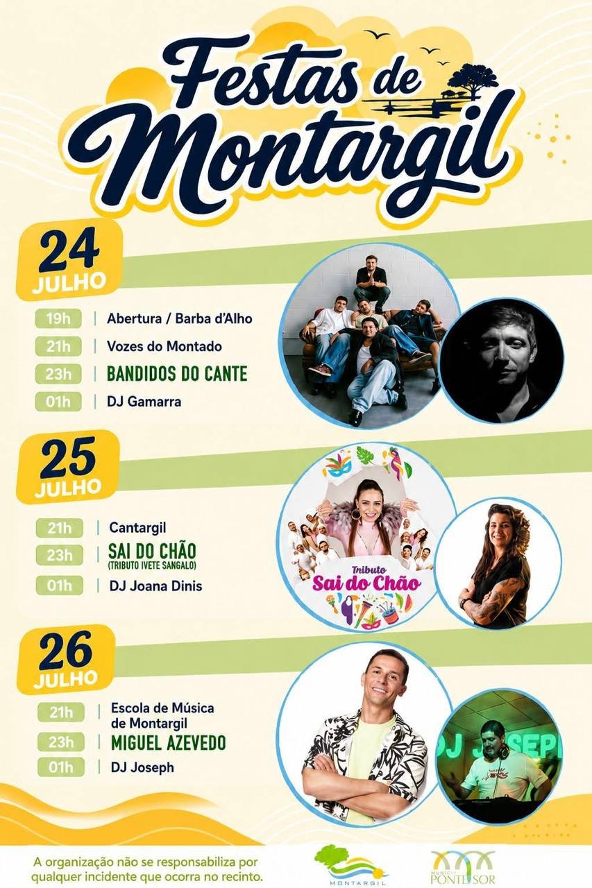 Festas de Montargil 2026 — event image