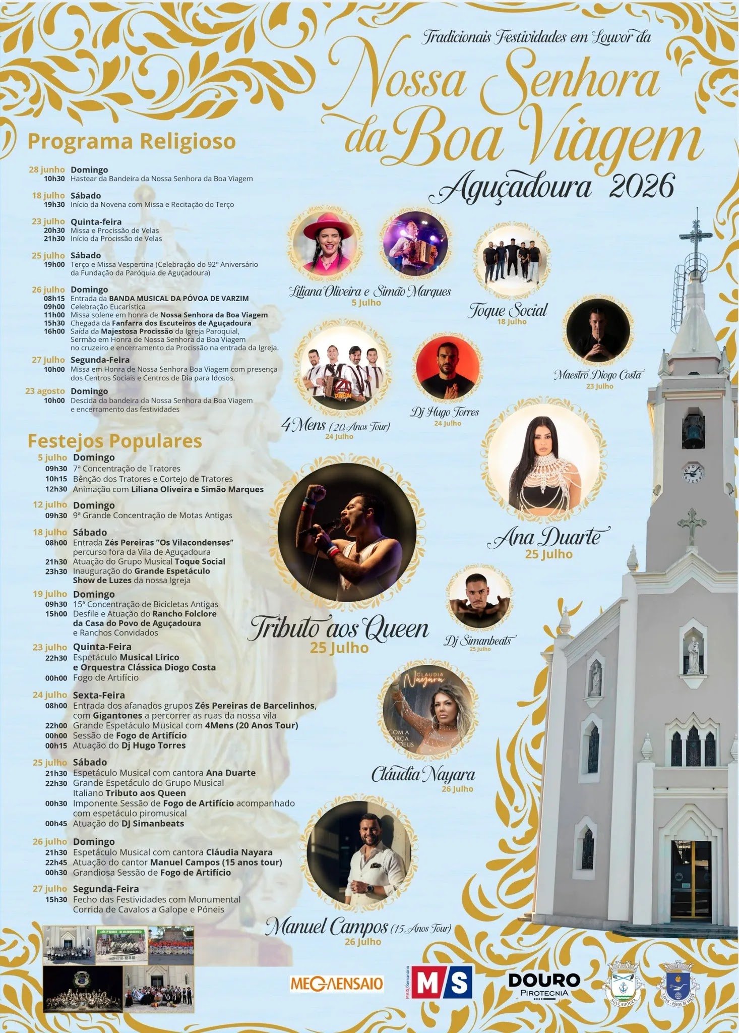 Festas de Nossa Senhora da Boa Viagem 2026 — event image