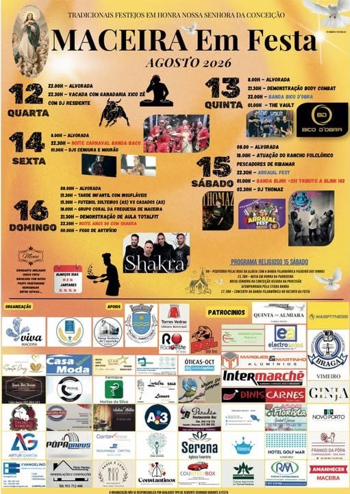 Festas de Nossa Senhora da Conceição 2026 — event image
