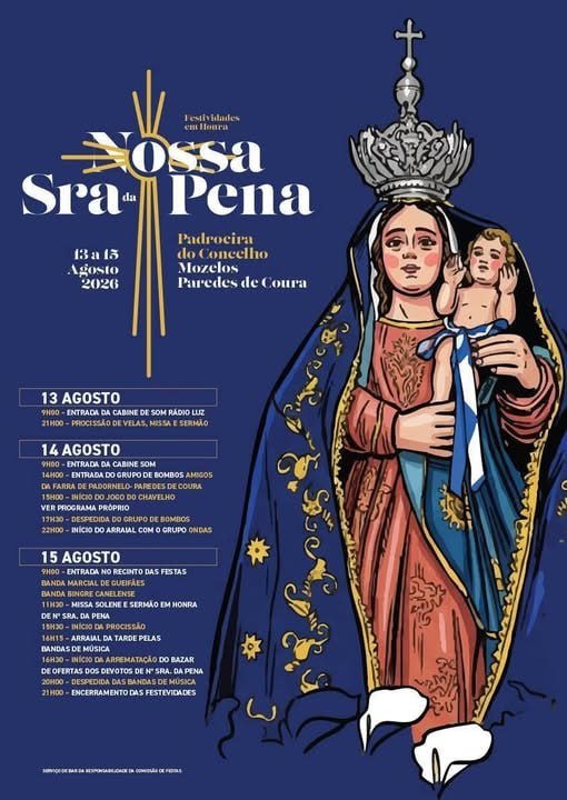 Festas de Nossa Senhora da Pena 2026 — event image