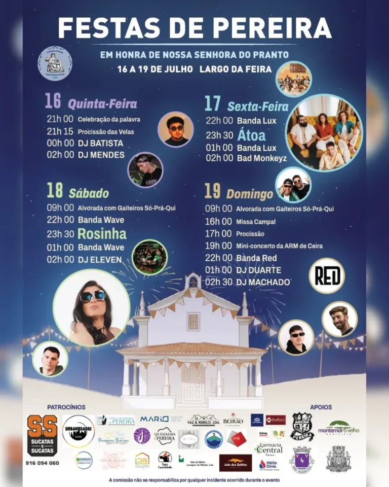 Festas de Nossa Senhora do Pranto 2026 — event image