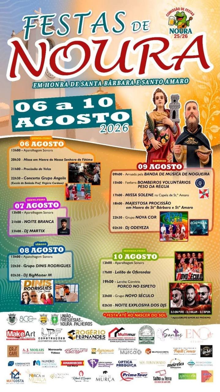 Festas de Noura 2026 — event image