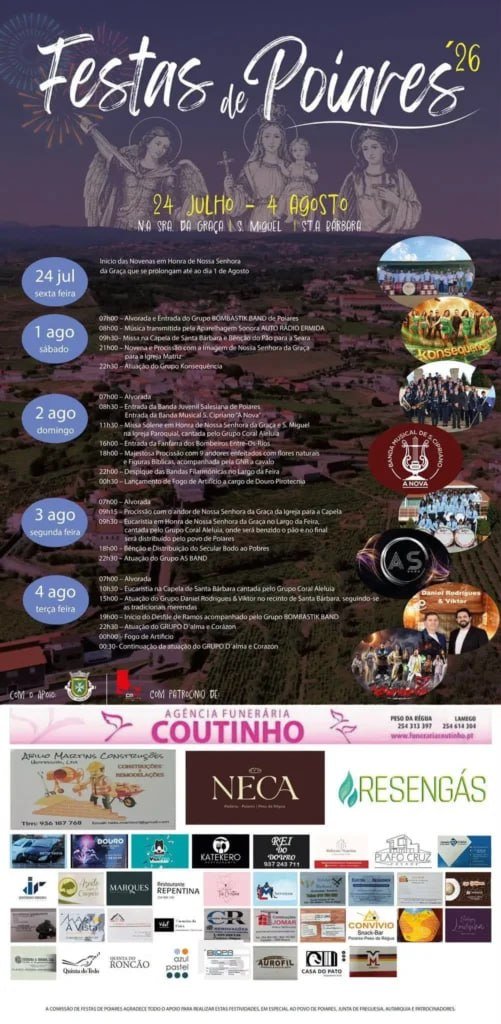 Festas de Poiares 2026 — event image