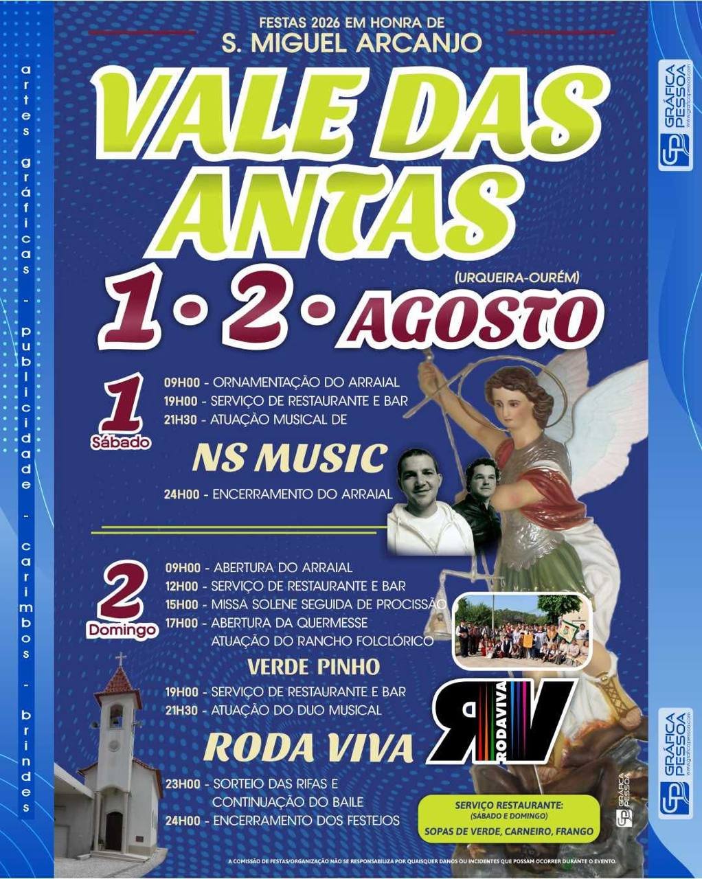 Festas de S. Miguel Arcanjo 2026 — event image