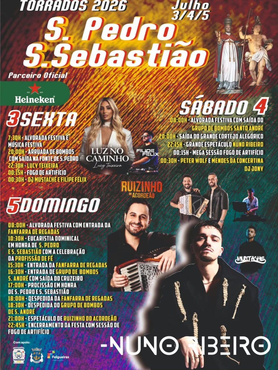 Festas de S. Pedro e S. Sebastião 2026 — event image