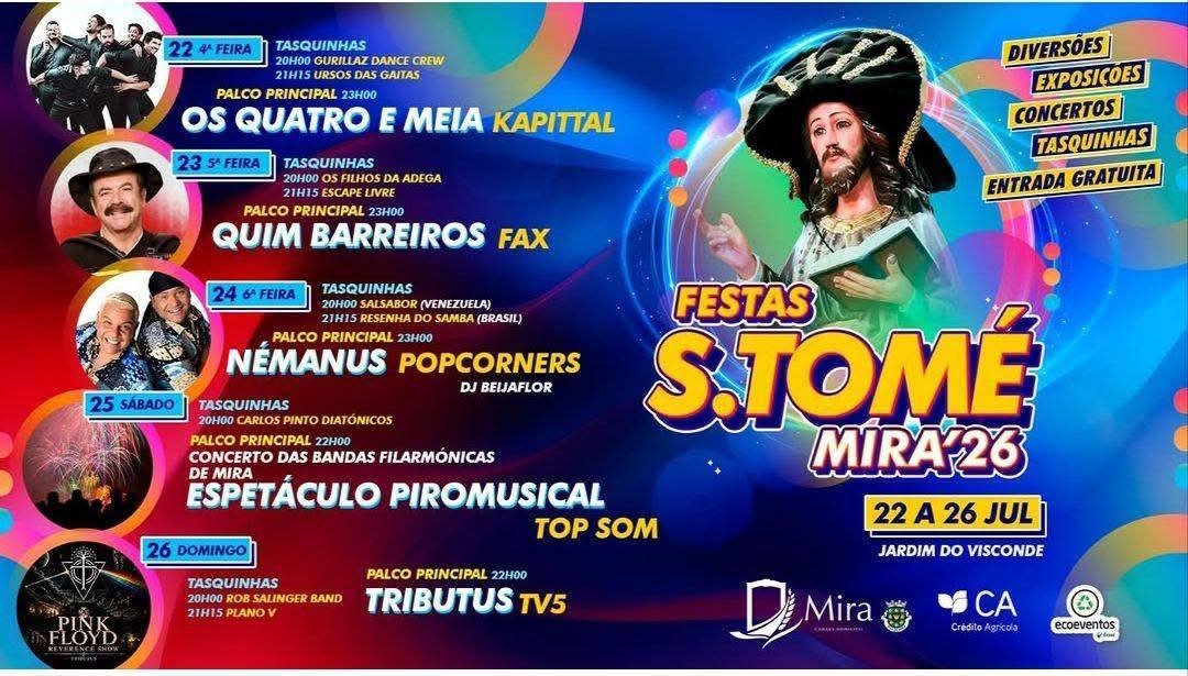 Festas de S. Tomé 2026 — event image