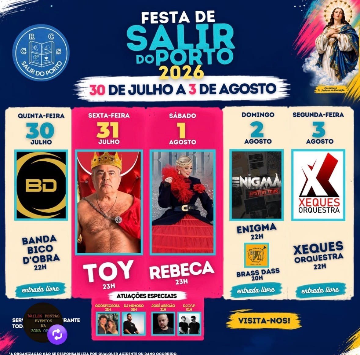 Festas de Salir do Porto 2026 — event image