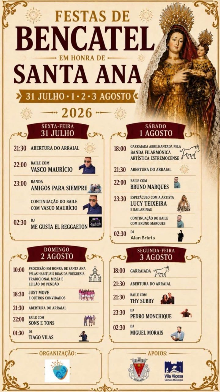 Festas de Santa Ana 2026 — event image
