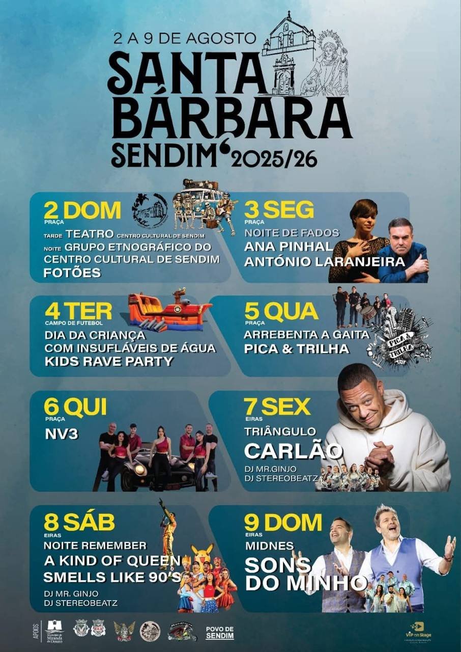 Festas de Santa Bárbara 2026 — event image