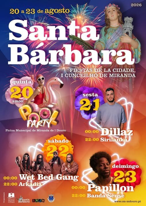 Festas de Santa Bárbara 2026 — event image
