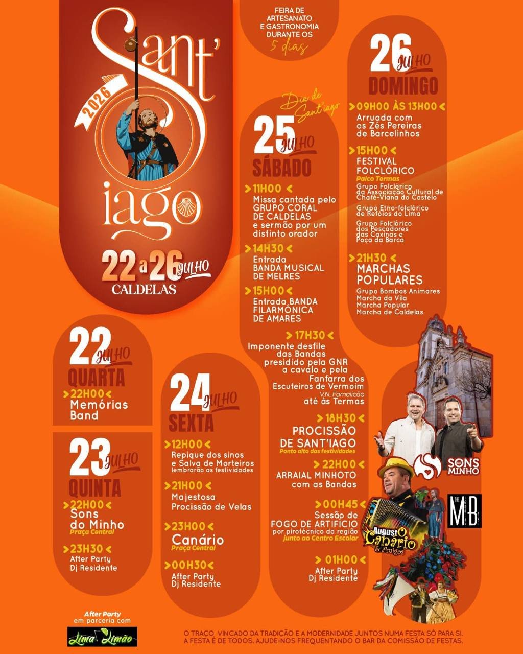 Festas de Sant'Iago 2026 — event image