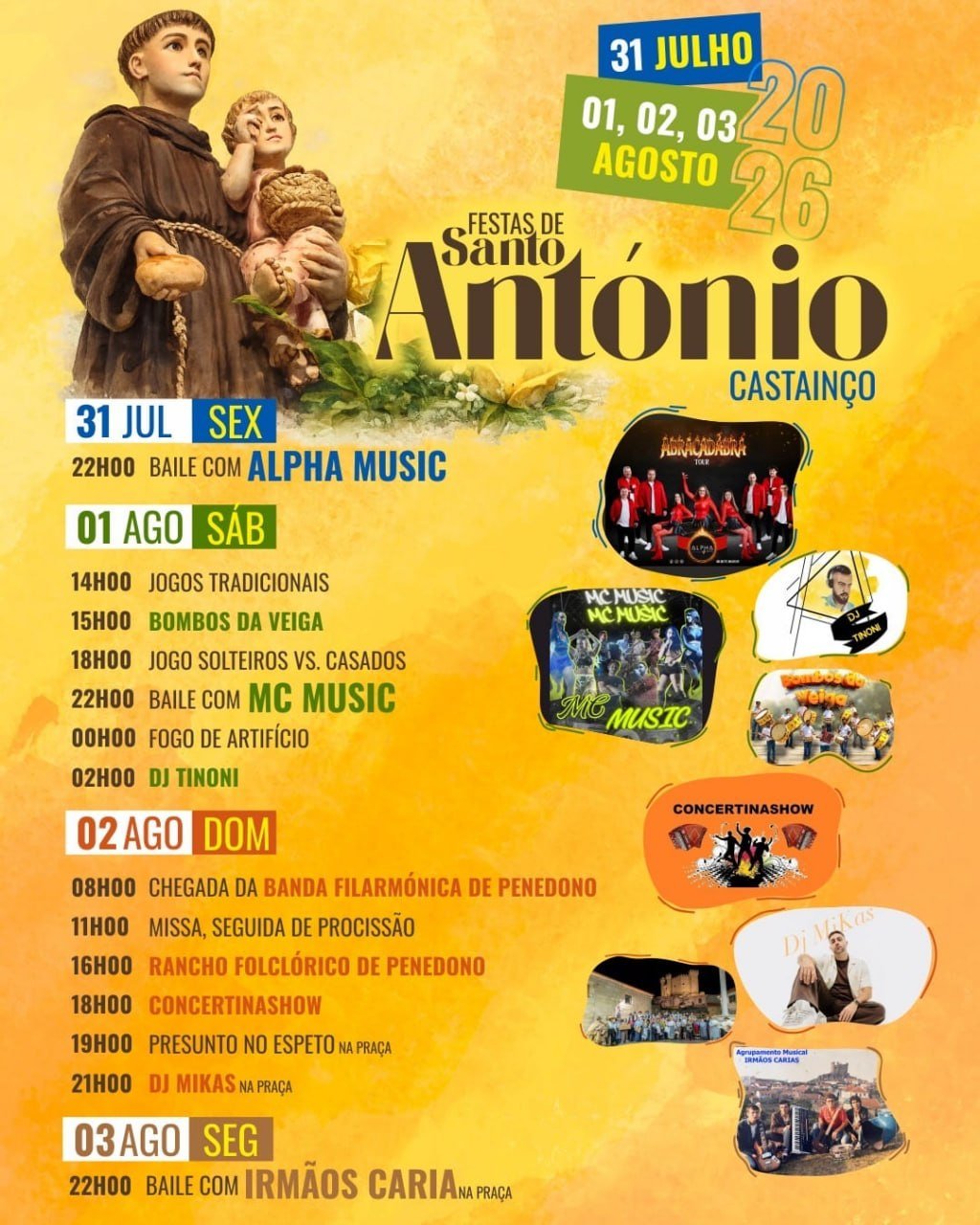 Festas de Santo António 2026 — event image