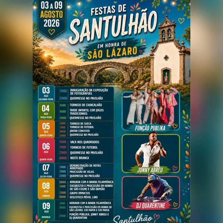 Festas de Santulhão 2026 — event image