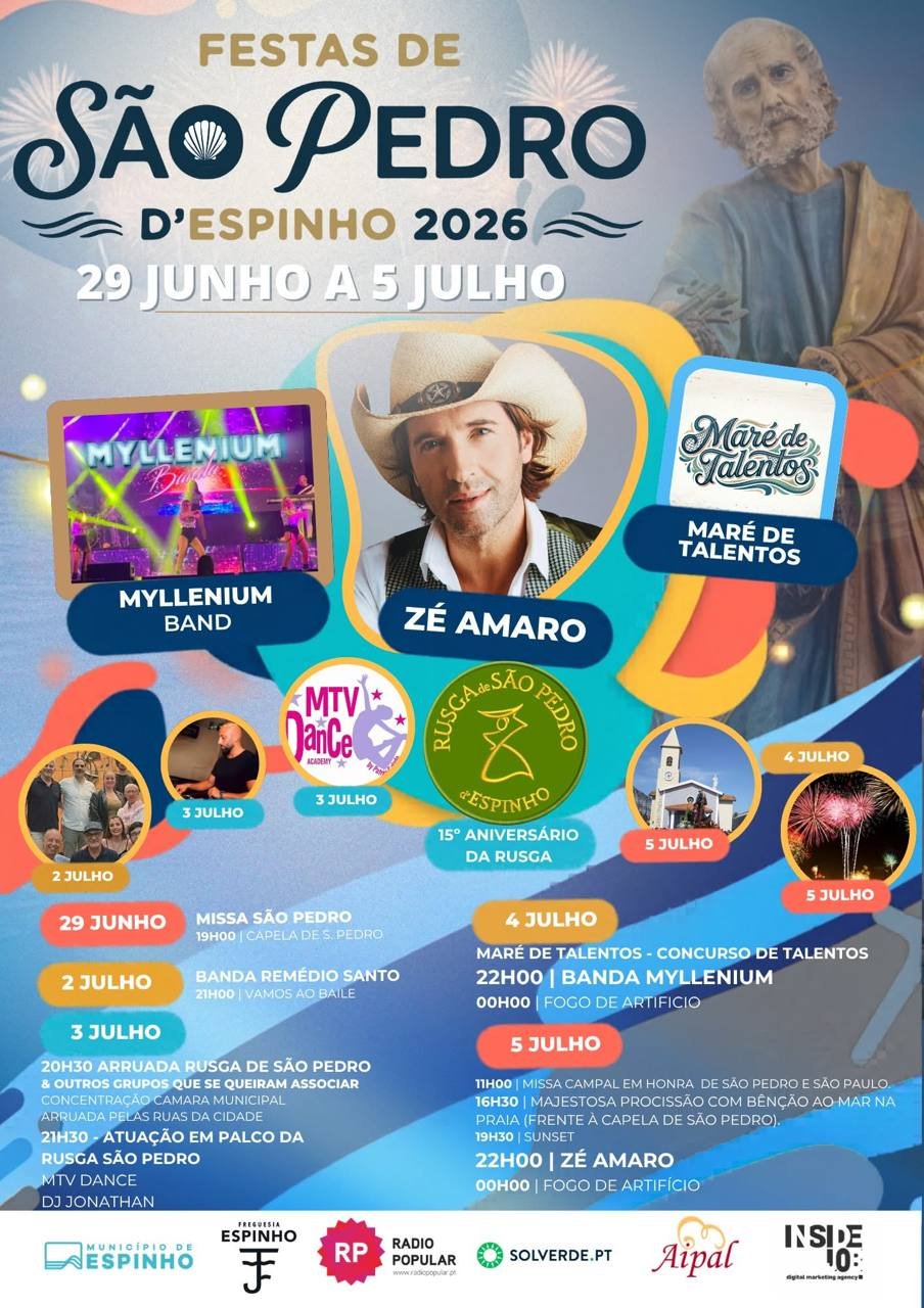 Festas de São Pedro 2026 — event image