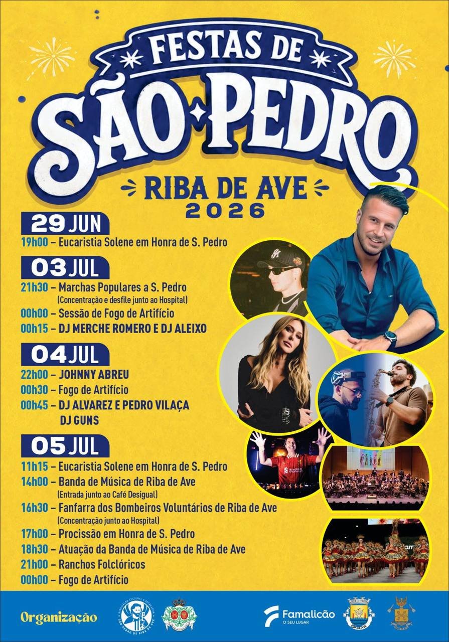 Festas de São Pedro 2026 — event image