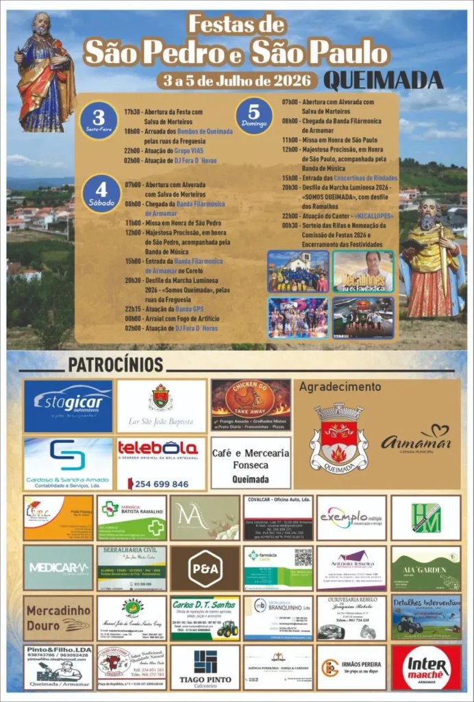 Festas de São Pedro e São Paulo 2026 — event image