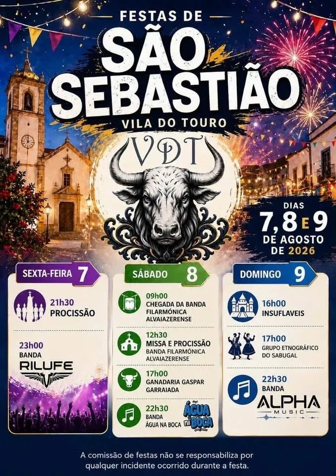 Festas de São Sebastião 2026 — event image