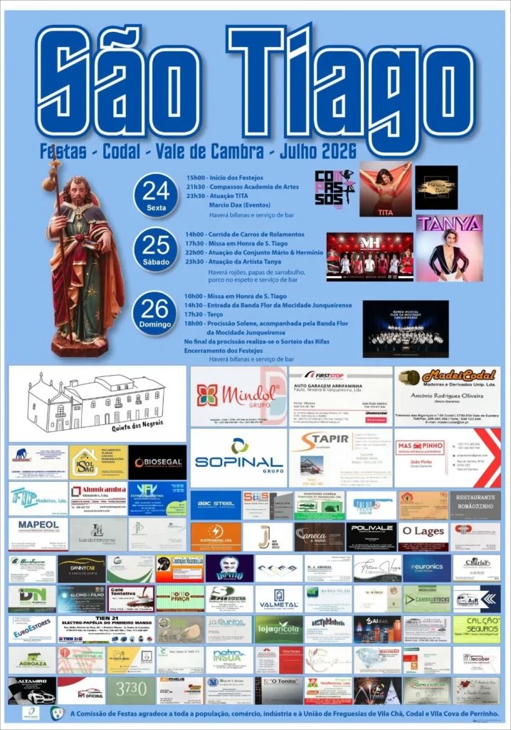 Festas de São Tiago 2026 — event image