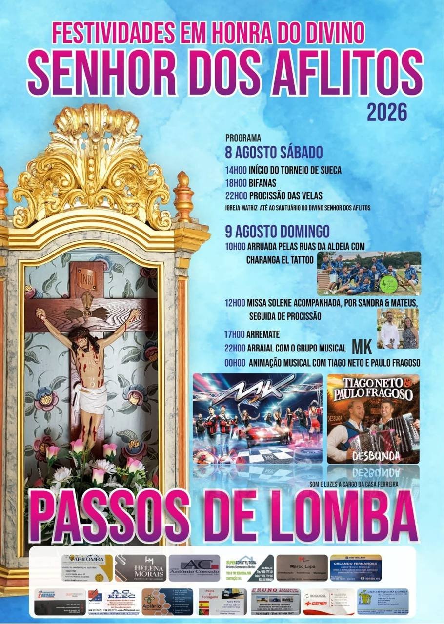 Festas de Senhor dos Aflitos 2026 — event image