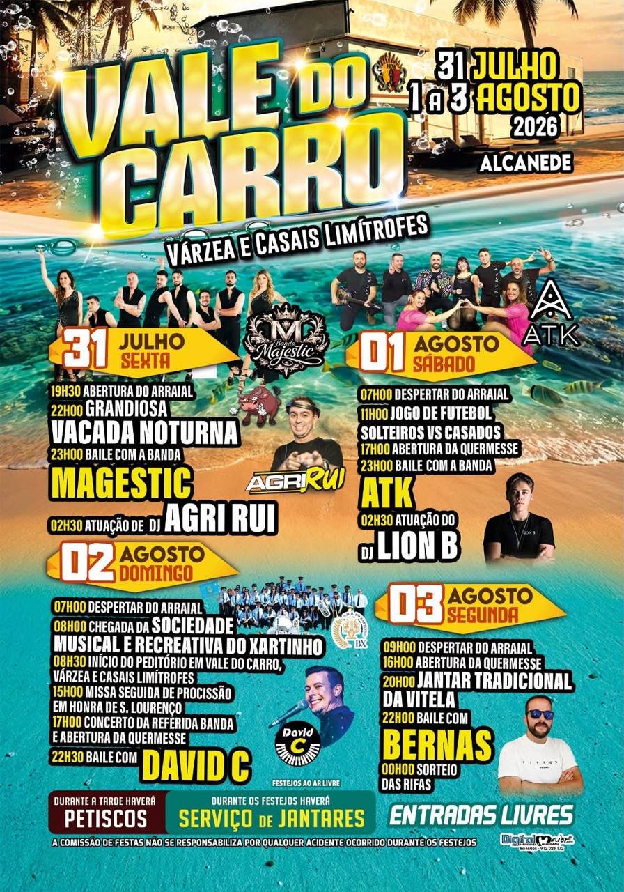 Festas de Vale do Carro 2026 - Alcanece — event image