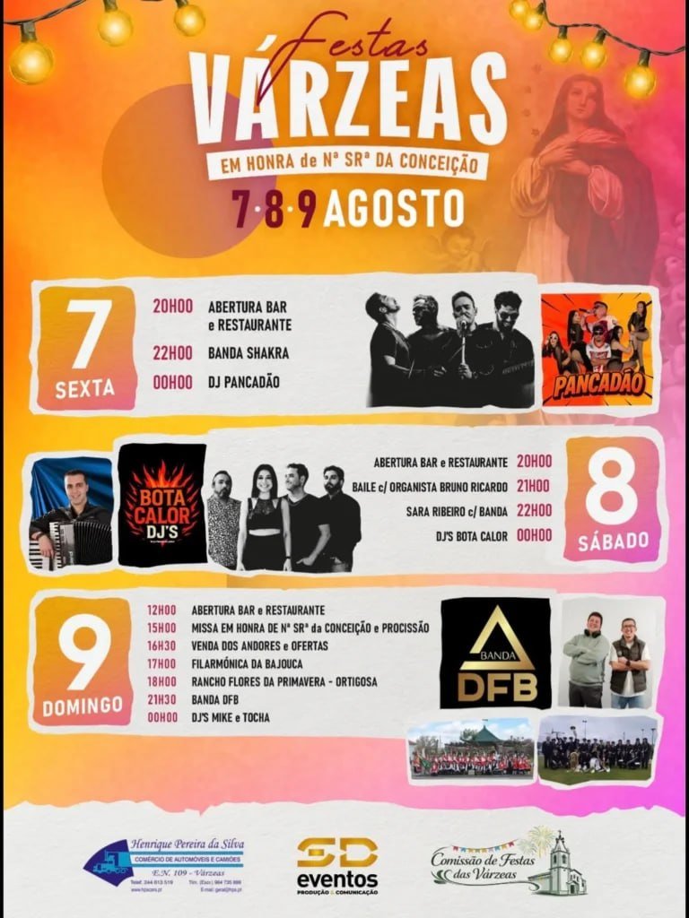 Festas de Várzeas 2026 — event image