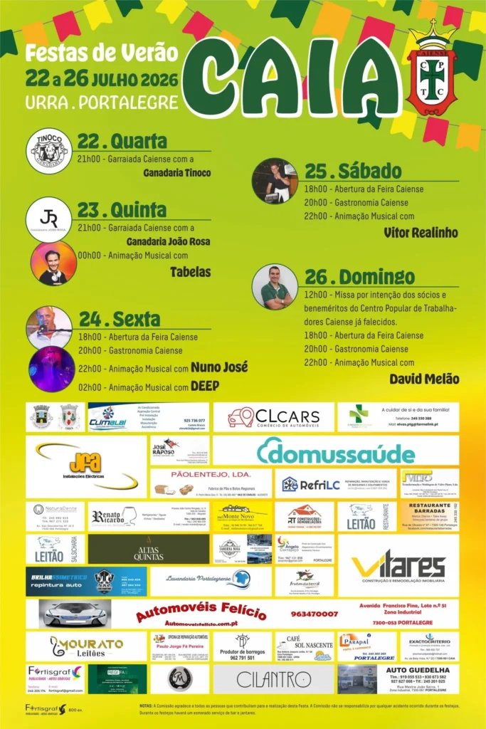 Festas de Verão 2026 — event image