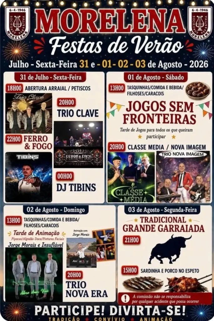 Festas de Verão 2026 — event image