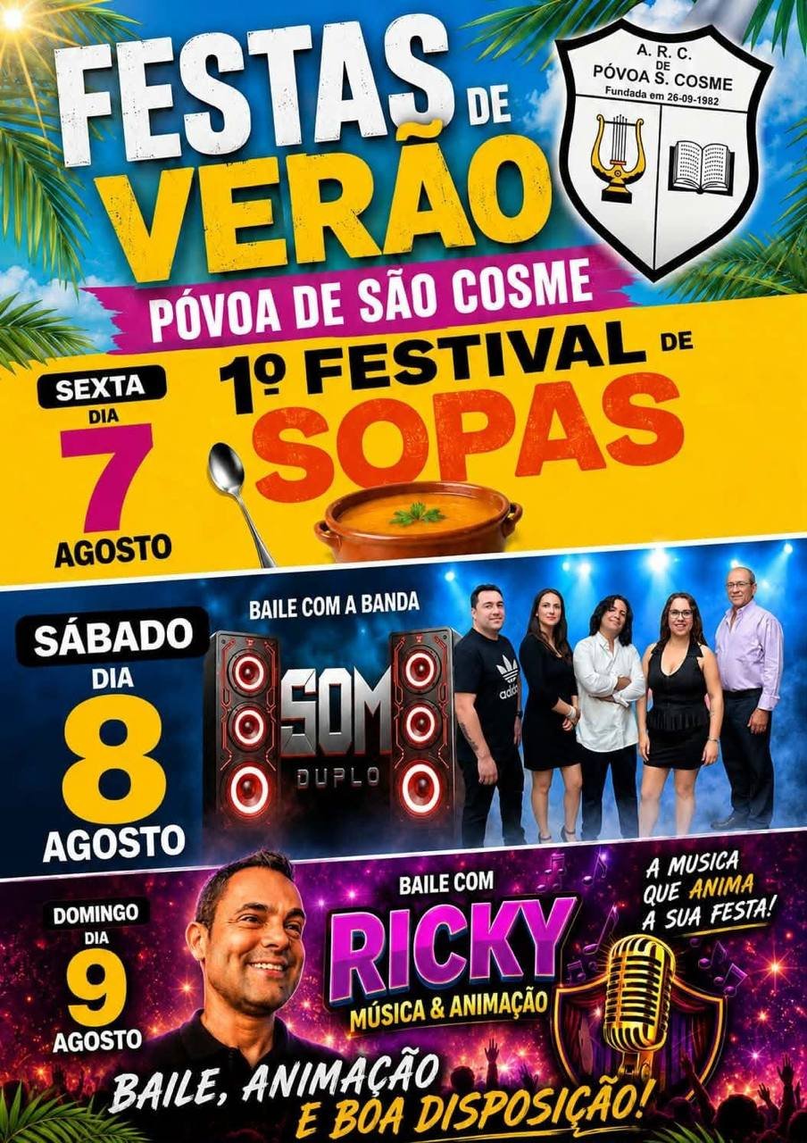 Festas de Verão 2026 — event image