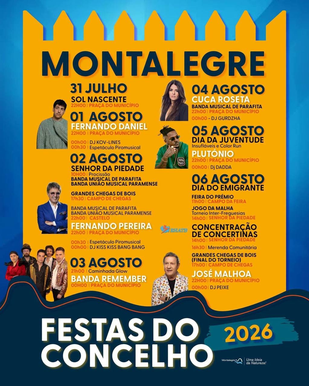 Festas do Concelho 2026 — event image