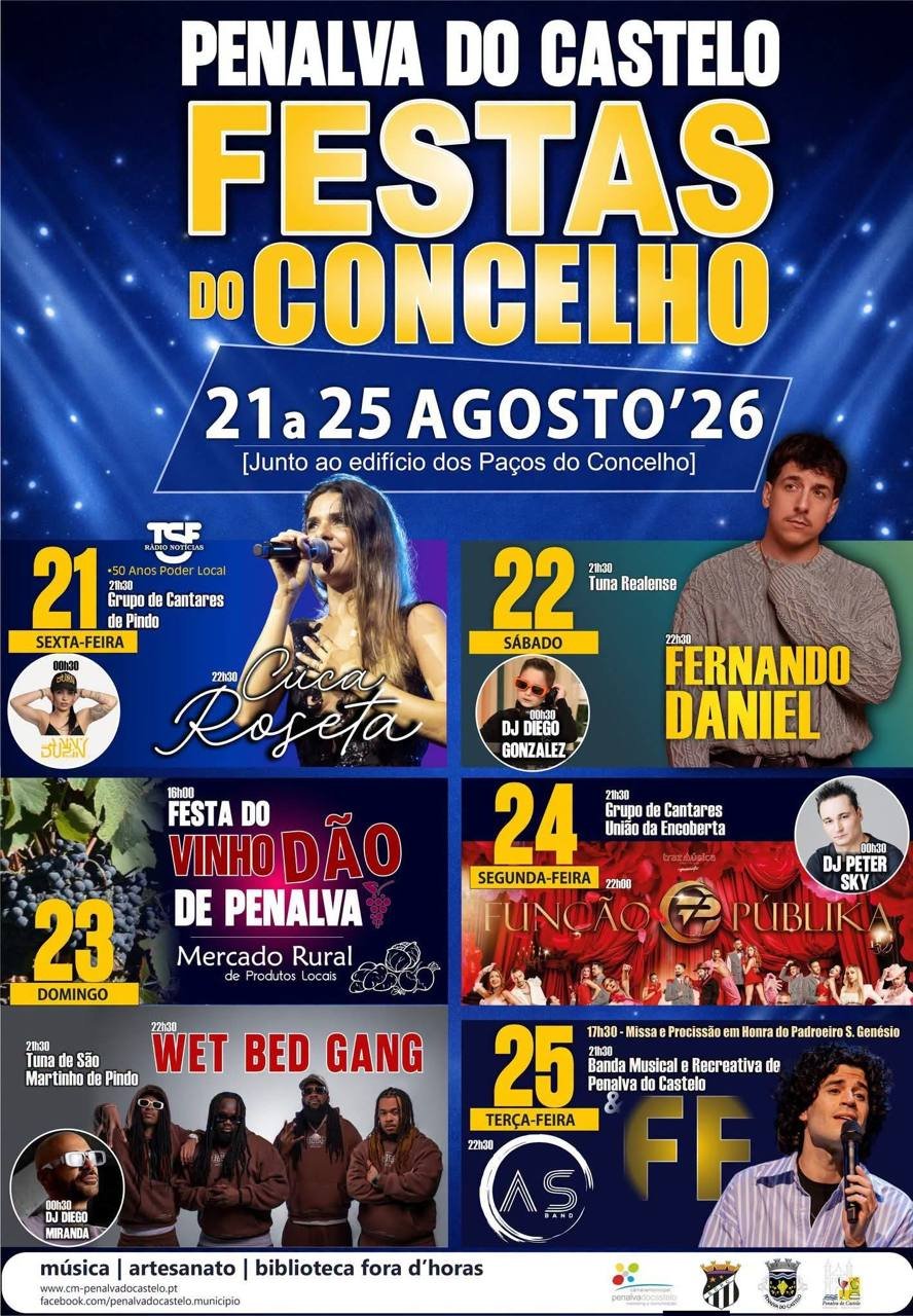 Festas do Concelho 2026 — event image