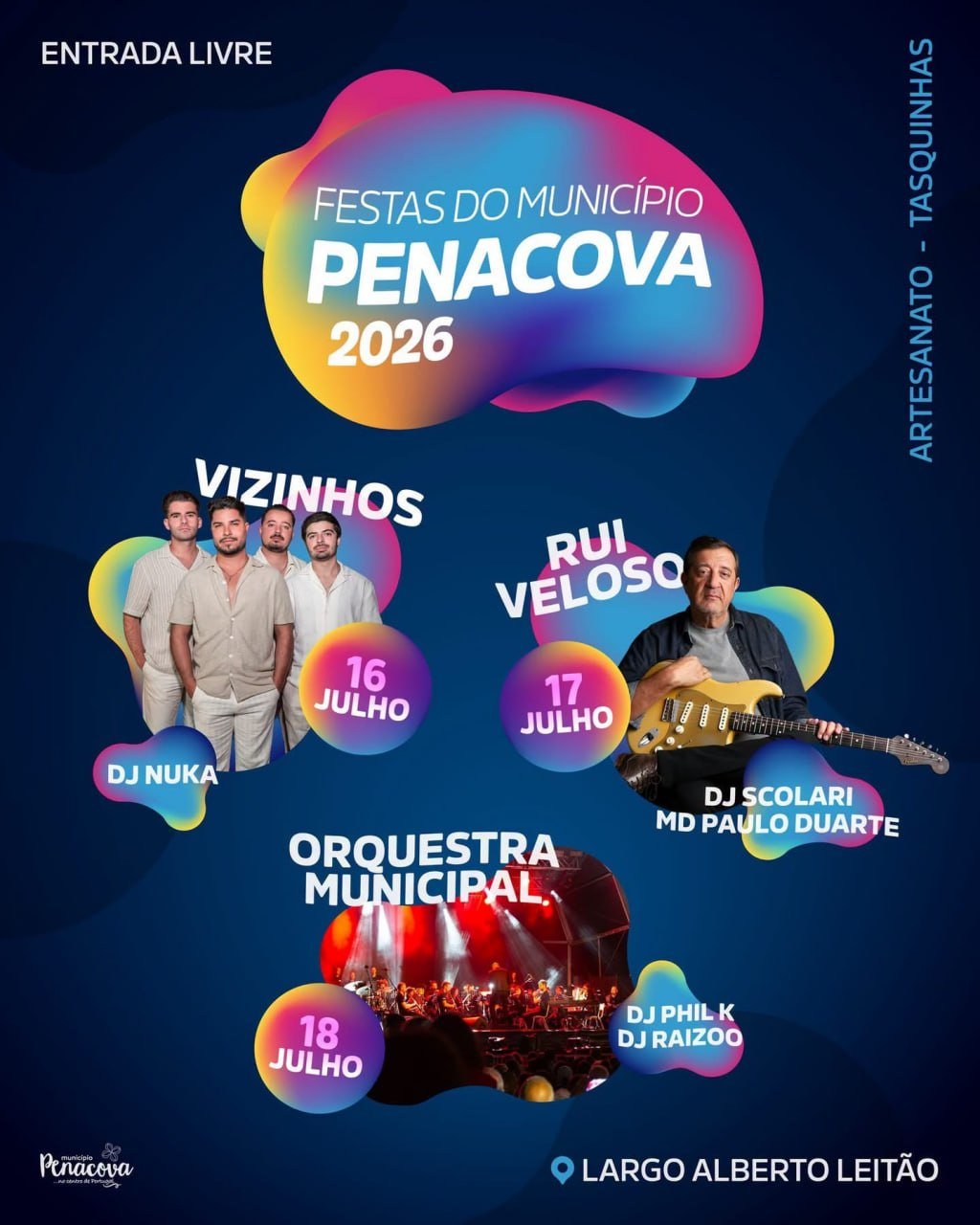 Festas do Município 2026 — event image
