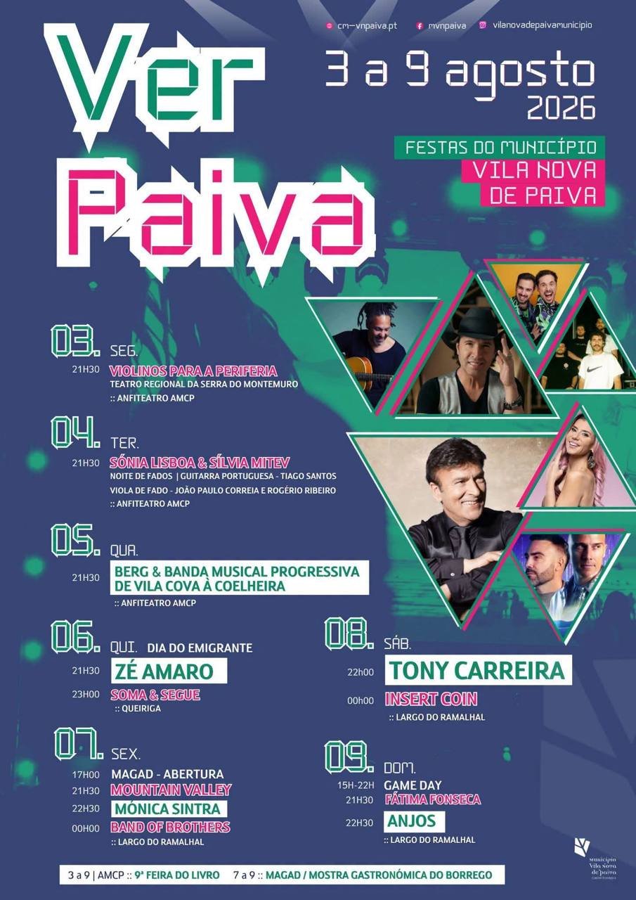 Festas do Município 2026 — event image
