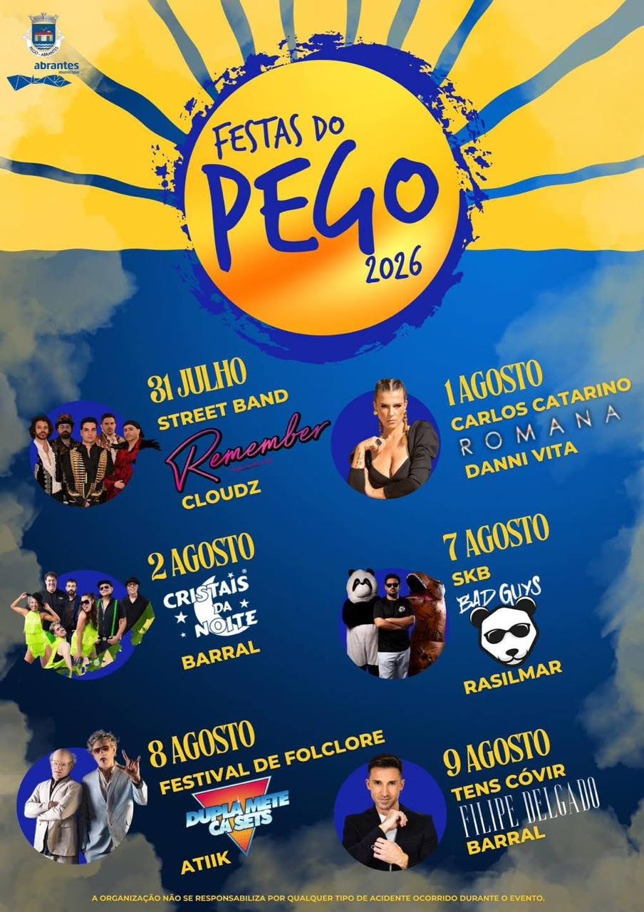 Festas do Pego 2026 — event image