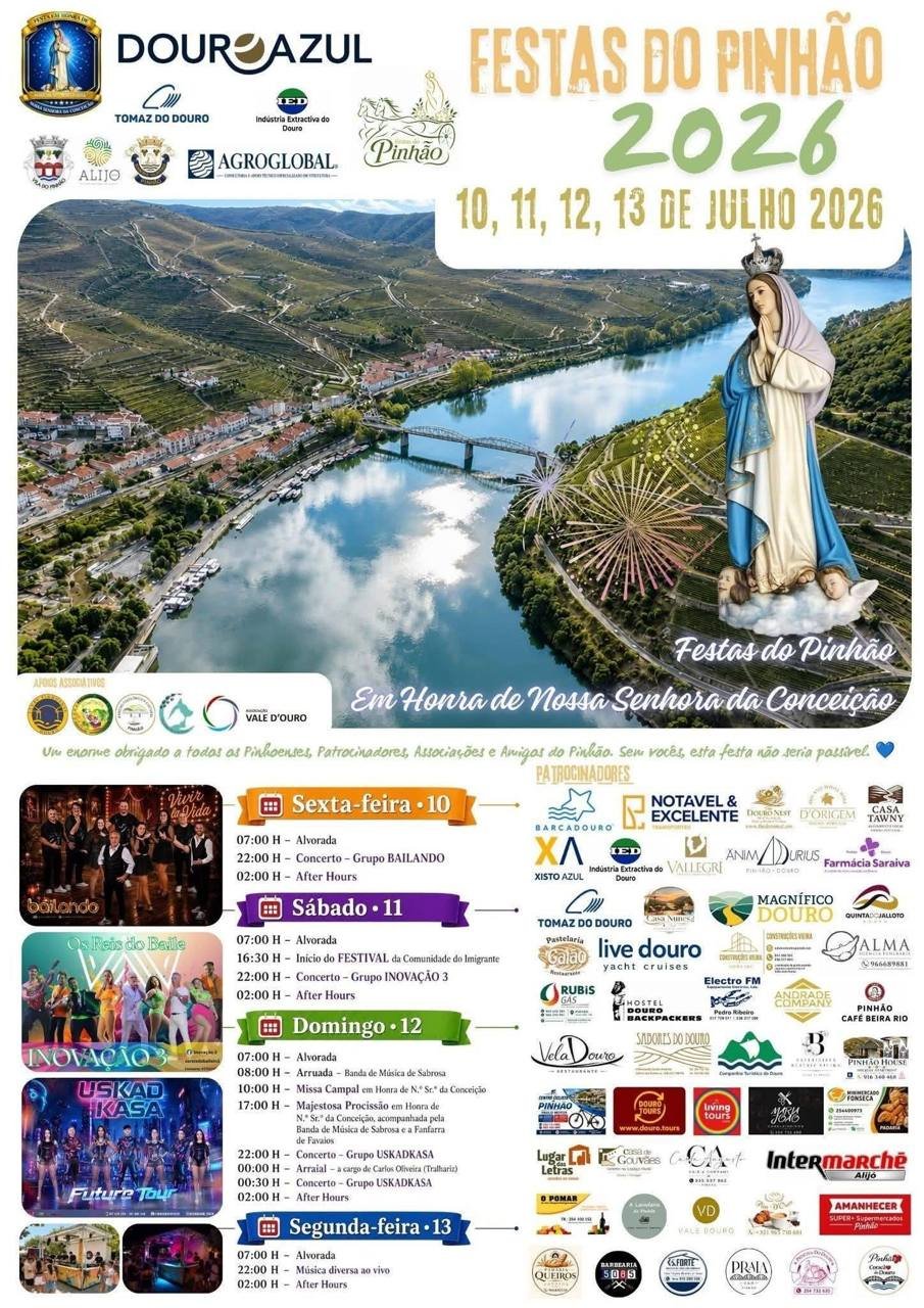 Festas do Pinhão 2026 — event image