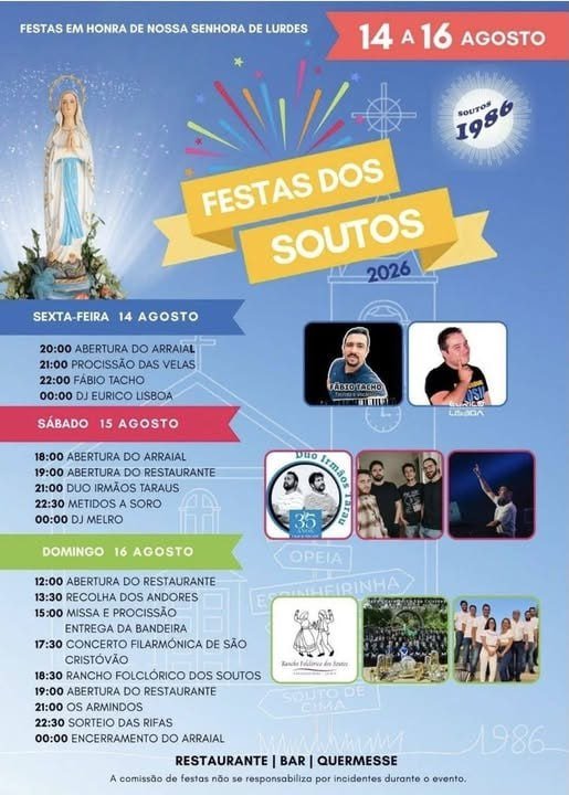 Festas dos Soutos 2026 — event image