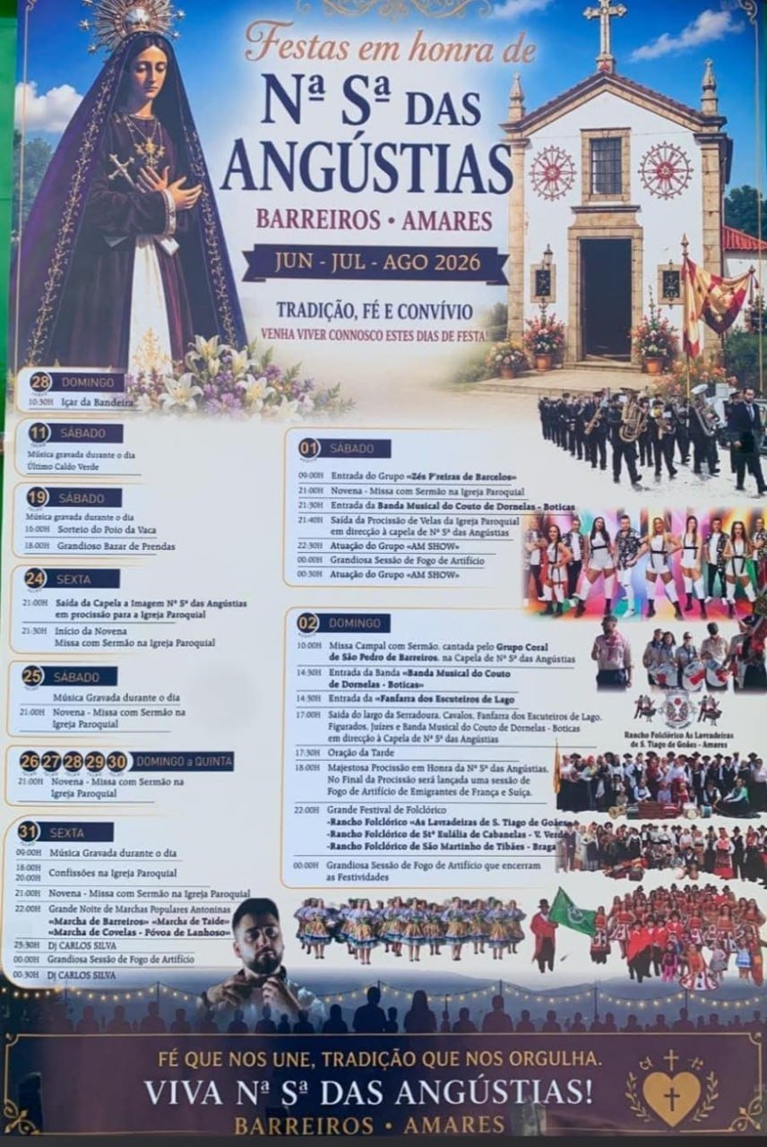 Festas em honra de Nª Sª das Angústias 2026 — event image