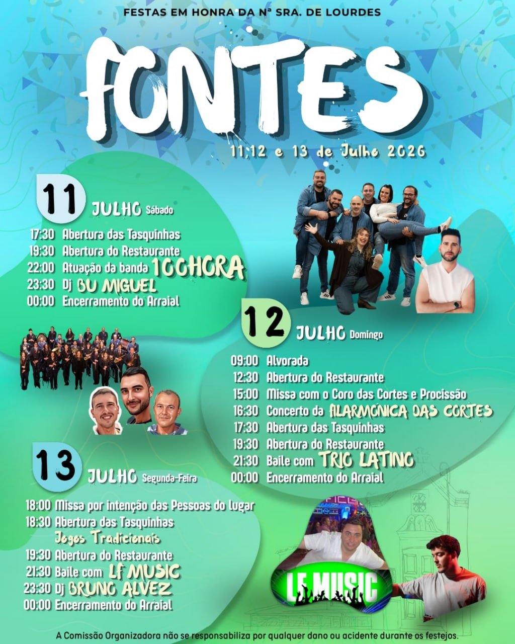 Festas em honra de Nª Sra. de Lourdes 2026 — event image