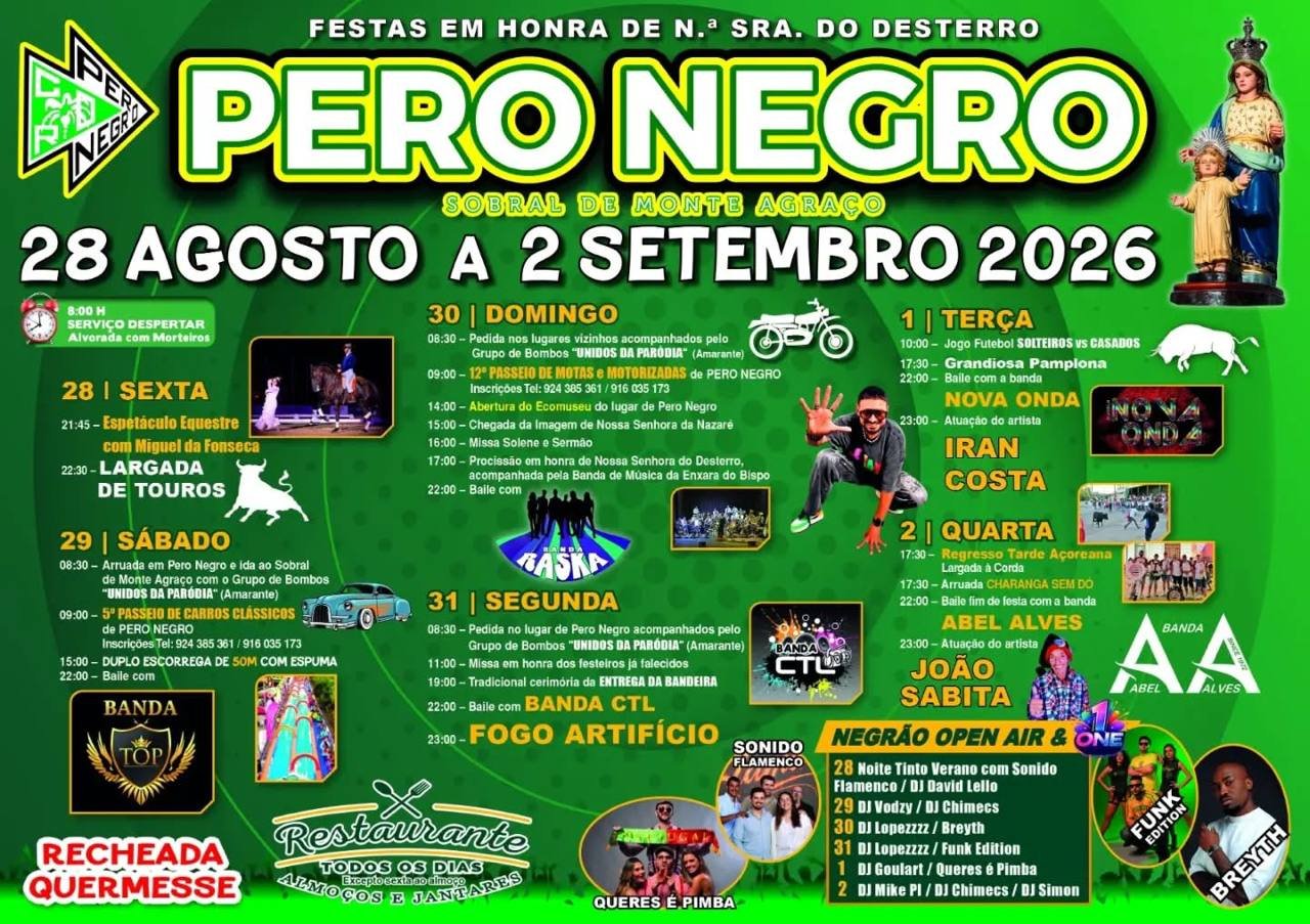 Festas em honra de N.ª Sra. do Desterro 2026 — event image