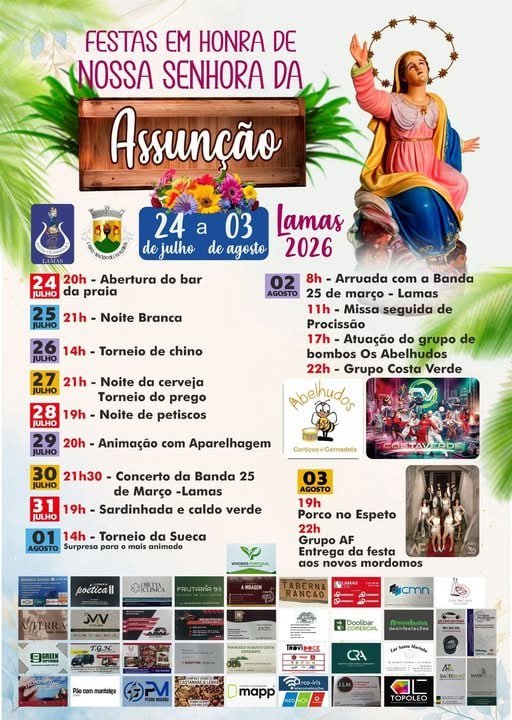 Festas em honra de Nossa Senhora da Assunção 2026 — event image
