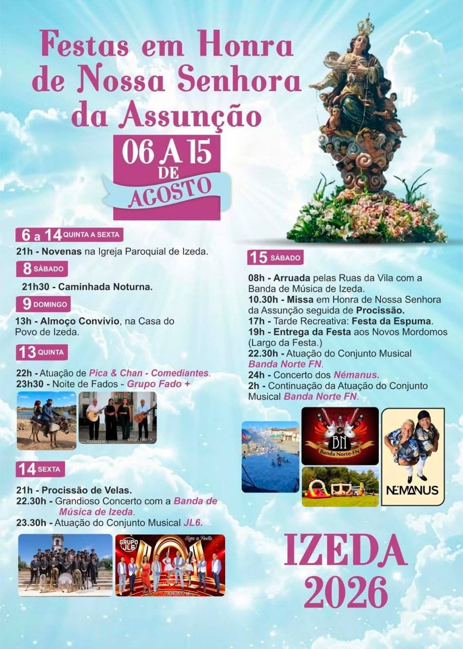 Festas em Honra de Nossa Senhora da Assunção 2026 — event image