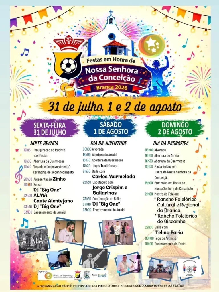 Festas em Honra de Nossa Senhora da Conceição 2026 — event image