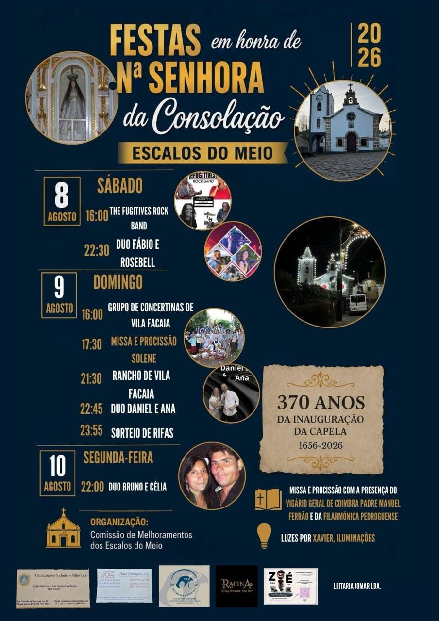 Festas em honra de Nossa Senhora da Consolação 2026 — event image