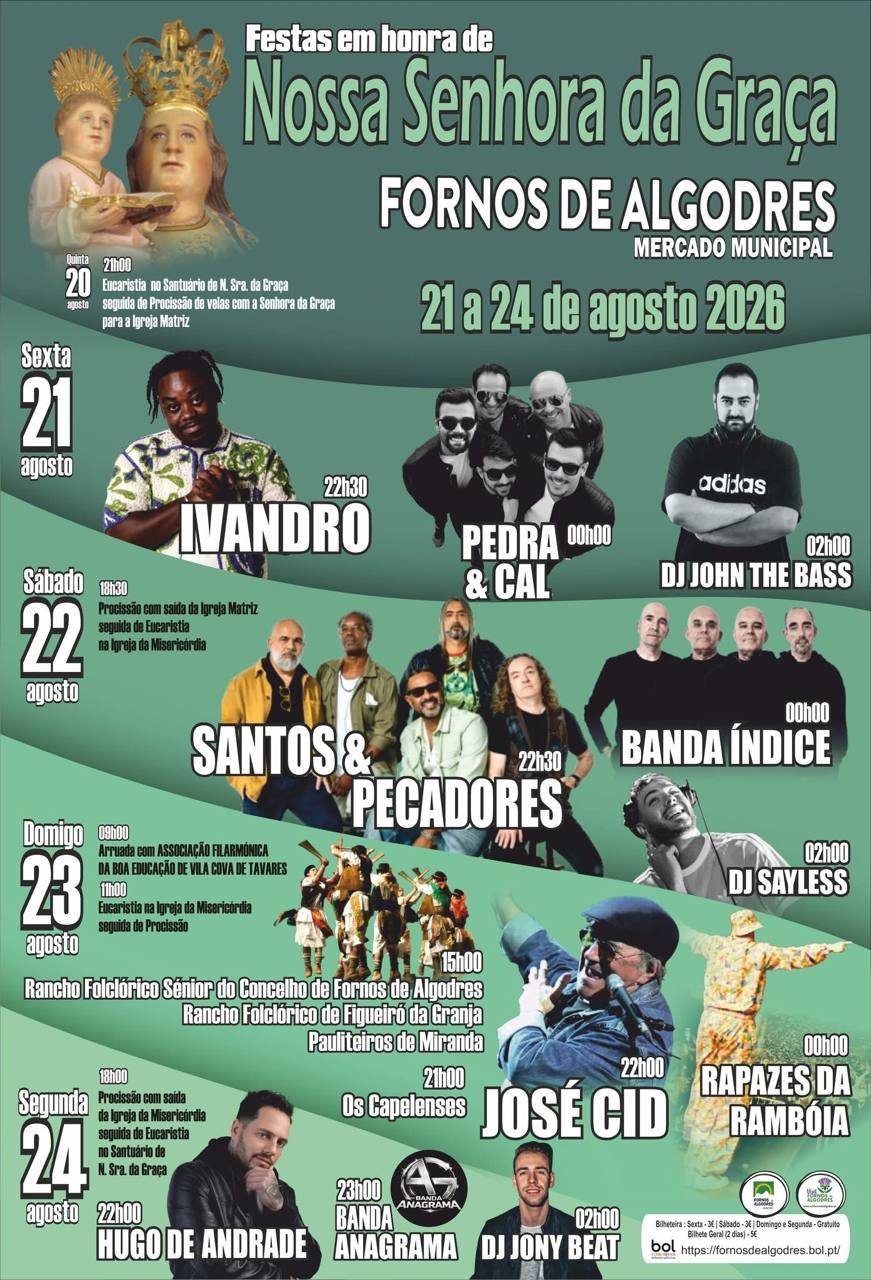 Festas em honra de Nossa Senhora da Graça 2026 — event image