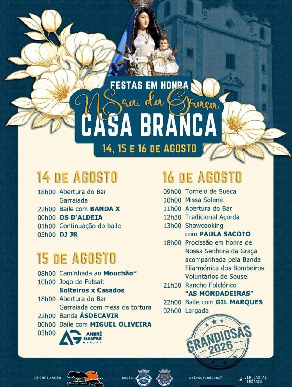 Festas em honra de Nossa Senhora da Graça 2026 — event image